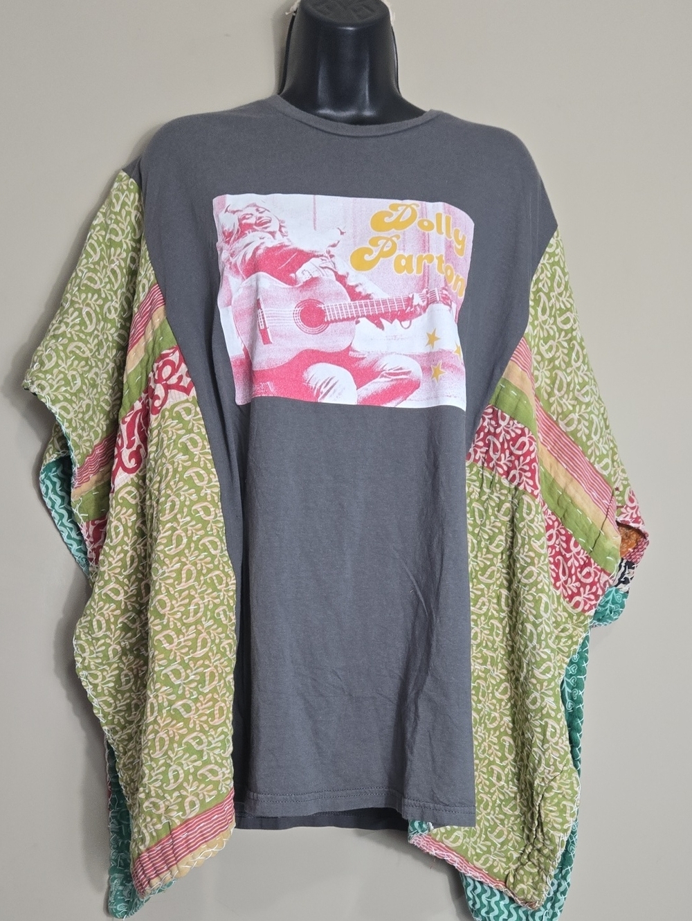UpCycled Dolly Parton t-shirt